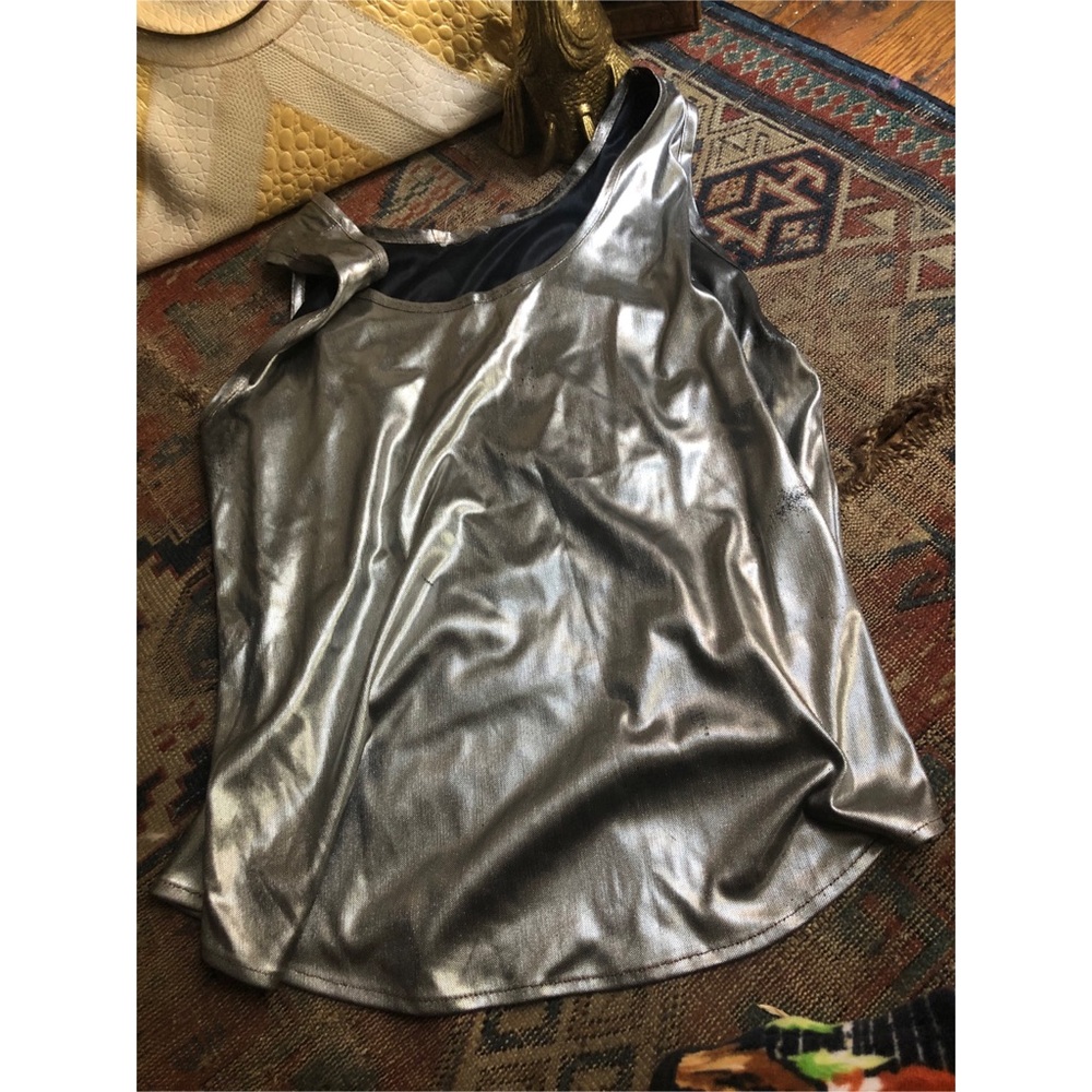 Vintage-Metallic Liquid-Top - Picture 8 of 8